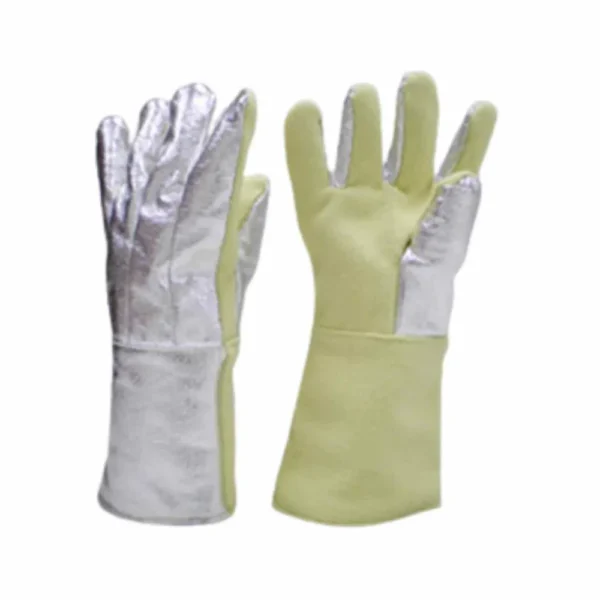 HICARE Aluminized Heat Resistant Gloves (Aluminized Aramid & Alumaster)