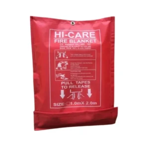 HICARE Fire Blanket (Fiberglass & Aluminized, 1m x 2m, 2m x 2m)