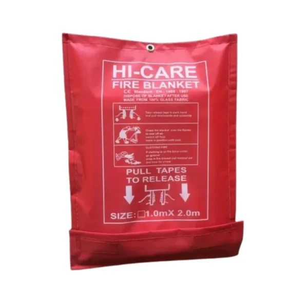 HICARE Fire Blanket (Fiberglass & Aluminized, 1m x 2m, 2m x 2m)